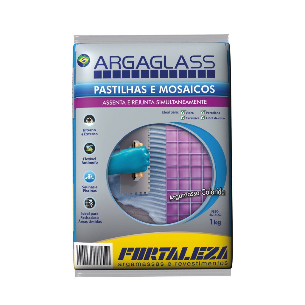 Argaglass Fortaleza branca - 01KG