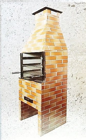 Churrasqueira Sousa Revestida - Marfim - 55cm