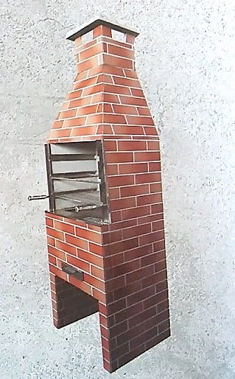 Churrasqueira Sousa Revestida - Salmão 65cm