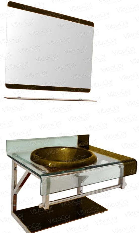 Gabinete de vidro Vitrocor GV70 ou GV90 - Várias cores: foto 3