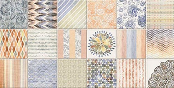 Piso lanzi 30x60 Patchwork Matte Colors: a peça
