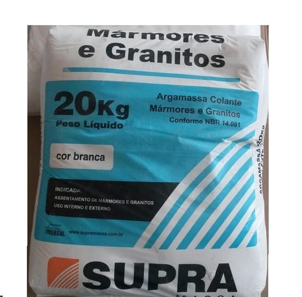 Argamassa Supra AC3 20KG- Branca